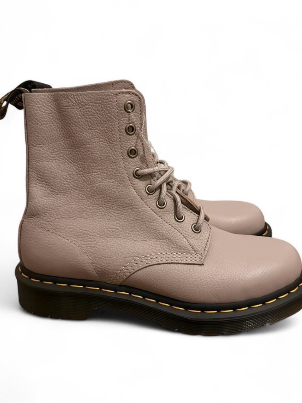 Dr. Martens 1460 Pascal Virginia Leather taupe Boots